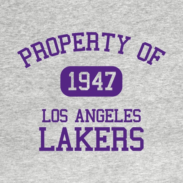 Property of Los Angeles Lakers by Funnyteesforme